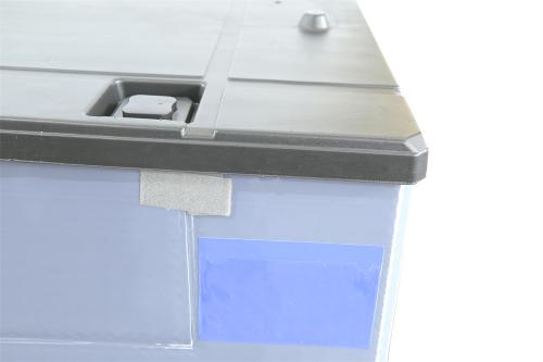 可选配标签袋围板箱