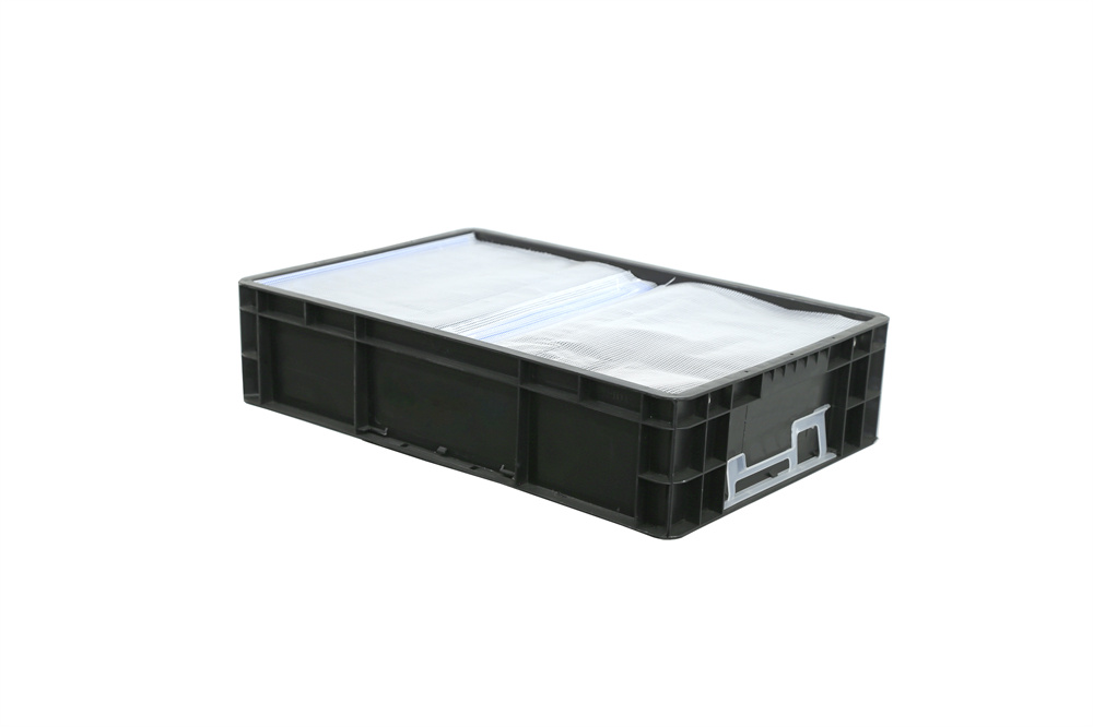 带防尘帘周转箱